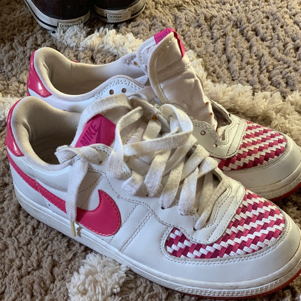 Pink and white airforces